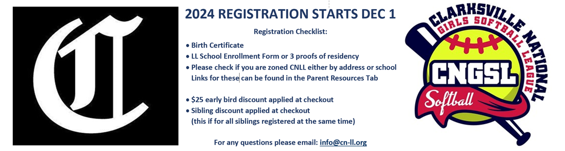 2024 Spring Registration